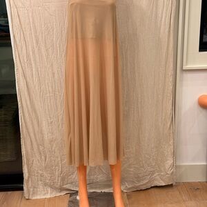 Dolan Tan Maxi Skirt